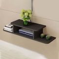 2 Tier Modern Wall Mount Floating Shelf TV  Customised Console 40x10x7.5 CM for Cable Boxes/Routers/Remotes/DVD Players/Game Consoles. 
