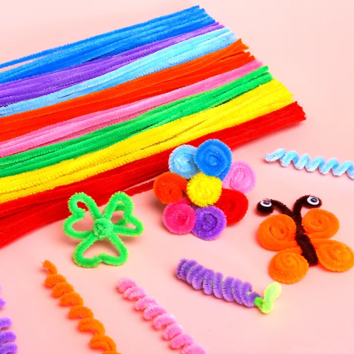DIY%20velvet%20wire%20100%20PCs%20colorful%20twist%20twist%20twist%20bar%20length%2030%20cm%20thick%20velvet%20wire%20size%200.5-0.6mm%20build%20craft%20children's%20crafts%20children's%20crafts%20children's%20velvet%20wire%20-%20Image%202
