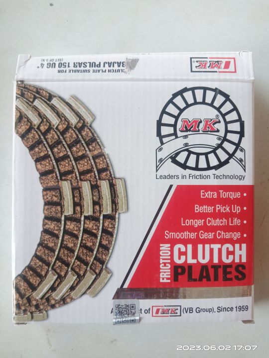 Palsar%20150%20UG4%20Clutch%20Plate%20In%20MK%20Brand%20Genuine%20-%20Image%203