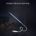 10 Light Laptop Keyboard USB Metal Small Night Light LED Desk Lamp Eyecare Charging Treasure. 