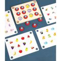 Educational Wooden Kids Toys Memory Games Match Fruit Animals Interactive Toys for Children 6 to 10 Years. 