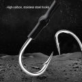 FISH KING 30g-100g High Carbon Steel Metal Feeder Hook Carp Fishing Bait Cage Line Group Artificial Lure Accessories.