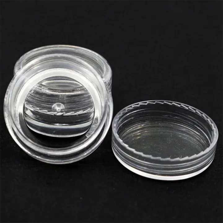 50/100/300pcs%205g%20Transparent%20Cosmetic%20Bottles%20Containers%20Pot%20Sample%20Clear%20Cream%20Jar%20For%20Nail%20Arts%20Small%20Clear%20Can%20Tin%20For%20Balm%20-%20Image%203