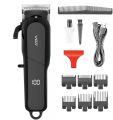 VGR V-118 Professional Hair Clipper with LED Display Trimmer 200 min Runtime 6 Length Settings (Black). 