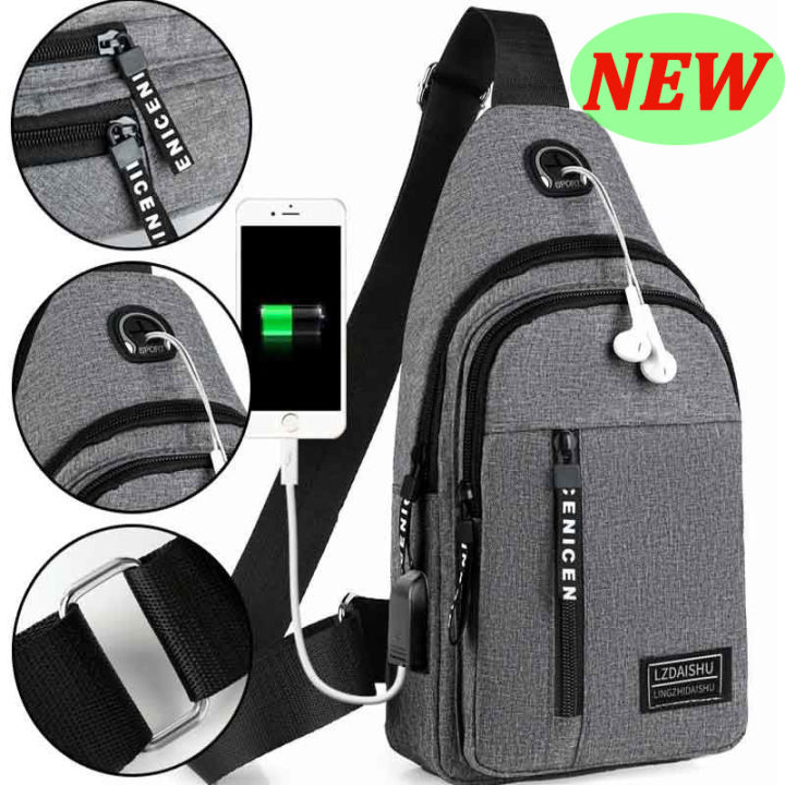 Men S Chest Bag Fashion 2026.Chest Bag Fashion New Solid Color Men Chest Bag Outdoor Casual Fashion ...