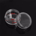 50/100/300pcs 5g Transparent Cosmetic Bottles Containers Pot Sample Clear Cream Jar For Nail Arts Small Clear Can Tin For Balm. 