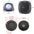 DIY Universal Woofer Radiator 2/3/4inch Black Bass Passive Speaker Low Frequency Loudspeaker. 