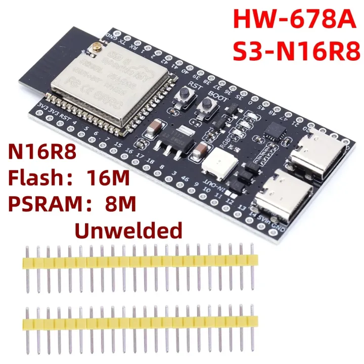 S3%20Development%20Board%20S3-DevKitC-1%20Bluetooth%202.4G%20Wifi%20Module%20for%20Arduino%208MB%20PSRAM%2016MB%20FLASH%20N16R8%20Dual%20Type-C%2044P%20-%20Image%207