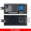 LCD1602 Module Blue Green Screen For Arduino LCD1602A LCD Character UNO R3 Mega2560 Display PCF8574T IIC I2C Interface. 