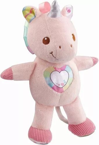 Coloueful Cuddles Musical Unicorn, Soft Musical Toy for Newborns and Toddlers