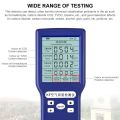 Portable Air Quality Detector for CO2 TVOC HCHO AQI Monitor Multi Gas Analyzer From Manufacturer. 