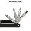 RIDERACE Bicycle Hex Spoke Wrench Foldable Multi Function Repair Tool Kit MTB Chain Cutter Mountain Road Cycle Bike Screwdriver. 