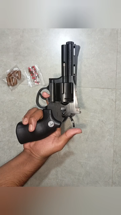 Python 357 Revolver Simulation Shell Ejecticting Soft Bullet Pi's-tol ...