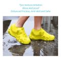 Waterproof Rain Shoes Covers Silicone Non-slip Wear-resistant Outdoor Adult Children Boots Portable Elastic Reusable.