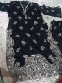 stitched suit. 