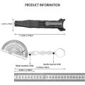 New 179 High Hardness Fixed Blade e 440C Blade with Kydex Sheath Camping Survival e Carrying EDC Cutting Outdoor Tool. 