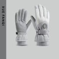 Waterproof Ski Gloves Women Winter Touch Screen Snow Gloves Fleece Lined Warm Thermal Gloves for Snowboard Skiing Running.