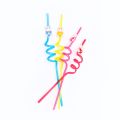 4pcs/pack Fruit Cartoon Straws Party Decoration Straw Beverage Straws Cartoon PVC Plastic Straw Art Straw Soymilk Straw Kitchen. 