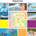 10pcs Swimming Pool PVC Repair Patch Waterproof Swimming Ring Repair Kit Inflatable Boat Repair Patch Swimming Pool Accessory. 