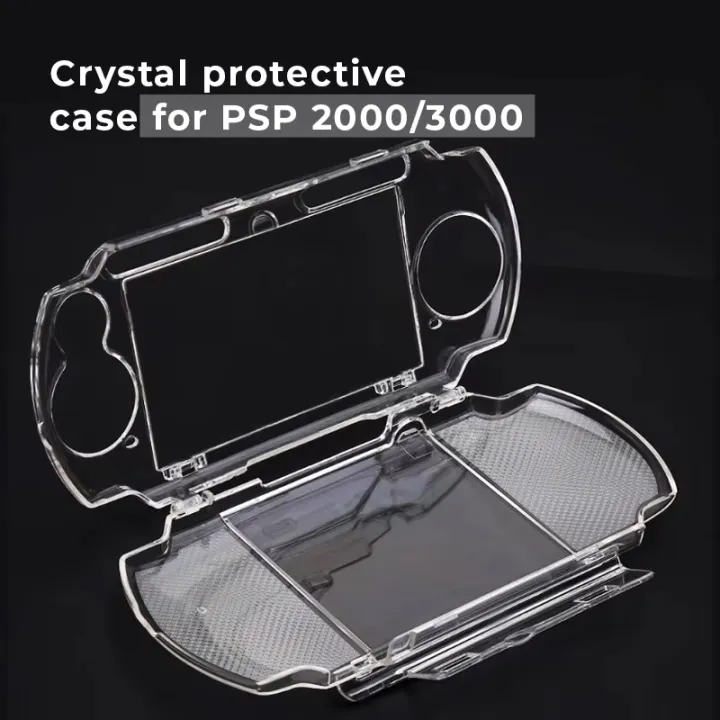 DATA%20FROG%20PSP%20Case%20Crystal%20Clear%20Hard%20Shell%20Protective%20Cover%20for%20PSP%201000%202000%203000%20Console%20Travel%20Carrying%20Case%20-%20Image%206