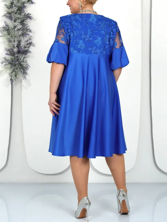 Plus%20Size%20Club%20Party%20Dress%20Women%20Summer%20Embroidery%20Elegant%20Luxury%20Mother%20Wedding%20Dress%20Loose%20Oversized%20Women%20Clothing%20-%20Image%204