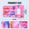 Inflatable Pool Floating Seat Swimming Ring Water Hammock Swimming Circle Pool Bathtub Water Play Tube Equipment. 