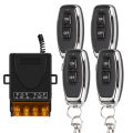 AC 110V 220V 30A Relay Wireless Remote Control Switch System RF 433Mhz Transmitter On Off  for Water Heaters Ceiling LED Lamp. 