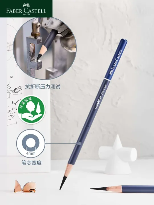 5/6PCS%20Faber%20Castell%20Goldfaber%20Charcoal%20Graphite%20Sketch%20Set%20EX-Soft%20Medium%20Hard%20Pencils%20for%20Drawing%20Sketching%20Shading%20Artists%20-%20Image%204