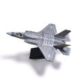 1 Piece DIY Puzzle Building Blocks  Model Assemble Collection Toys F14 F35 B2 Fighter AH64 Helicopter Model Ornament Toy. 