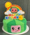 cocomelon cake topper (glossy sheet). 