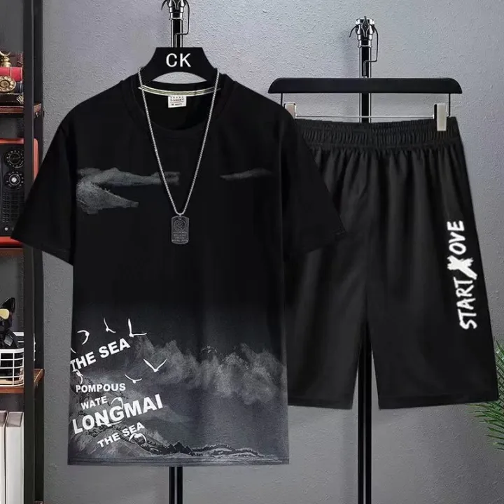 2025%20Summer%20Thin%20Casual%20Quick%20Drying%20Two%20Piece%20Set%20Men's%20Set%20Sports%20Outdoor%20Running%20Short%20Sleeve%20T%20Shirt%20+%20Shorts%20Tracksuit%20Sets%20-%20Image%207