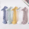 5 Pairs Of Womens Glass Fiber Spring And Summer Thin Transparent Breathable Socks Candy Color Polyester Sock Bottom. 