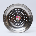 Ready to Send. Sure. stainless steel round tray with hole (nf038) size 26cm.. 