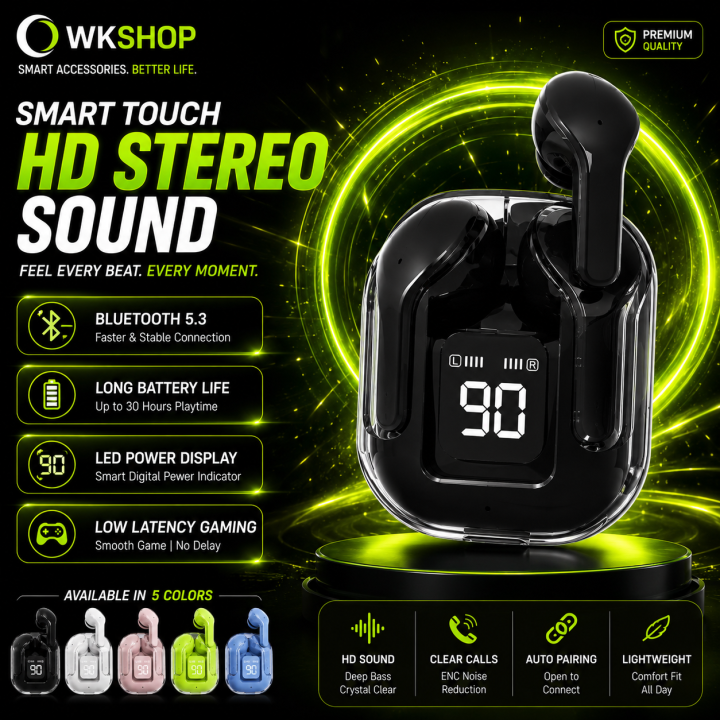 WKSHOP%20Air%2031%20Transparent%20Wireless%20Earbuds%20Bluetooth%205.3%20TWS%20Earphones%20HD%20Bass%20Stereo%20Sound%20ENC%20Noise%20Reduction%20Gaming%20Handsfree%20Touch%20Control%20Long%20Battery%20Life%20Charging%20Case%20Low%20Latency%20Compatible%20with%20Android%20iOS%20Smartphones%20Music%20Ear%20Buds%20-%20Image%207