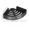 ABS Bathroom Wall Hanging Triangle Toilet Corner Wall Waterproof Non-punching Storage Bathroom Storage Shelf. 