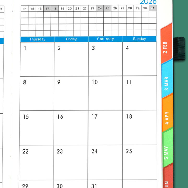 2026%20Daily%20Planner%20Notebook%20A5%20Size%20Schedule%20Organizer%20Thickening%20Sheets%20Paper%20For%20Students%20Adults%20Stationery%20Time%20Management%20-%20Image%203