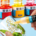 Waterproof Glass Paint 20/25ml Sun-Resistant Acrylic Paints For Artist Drawing Painting Pigment Hand Painted Glass Paint DIY. 