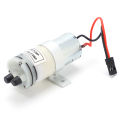 RC Water Pump 3‑6V 370 Water Cooling Pump JR Plug with Switch for RC Boats Motor ESC. 