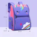 Kawaii Children's Space Backpack Primary and Secondary School Preschool Children Backpack for Girls Cute Waterproof Little Class. 