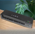 LM219 laminating machine; cold and hot double plastic photo file laminating machine; A4 size file poster laminating machine. 