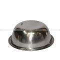 Set Of 12 Stainless Steel Plain Bowl 4.5". 