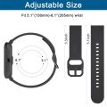 20mm/22mm Silicone band For Amazfit GTS/2/2e/3/4 GTS2 Mini/GTR 4/3/Pro/47mm/GTR2/2e/stratos/3 Bracelet Bip/U/S/lite Watch strap.