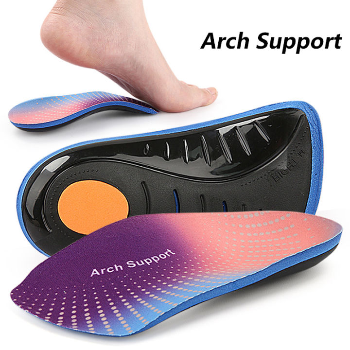 New Orthopedic Insoles Orthotics Flat Foot Health Sole Pad Insert Arch Support Pad For Plantar Fasciitis Feet Care Insoles freshfeet