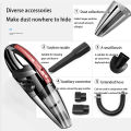 Wireless Handheld Car Vacuum Cleaner High Power Small Interior Cleaning Model Set for Auto Detailing. 