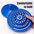 Rotary Tool Bit Holder, Mandrel Drill Bench Tool Holes Screwdriver Bit Holder Drill Head Storage Case. 