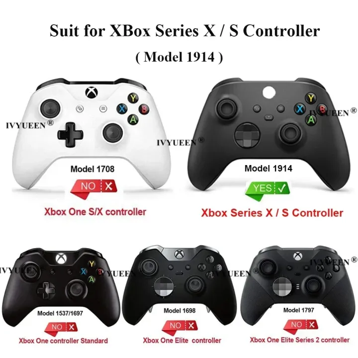 IVYUEEN%20for%20XBox%20Series%20X%20S%20Core%20Controller%2020th%20Replacement%20Shell%20LB%20RB%20LT%20RT%20Bumpers%20Triggers%20Dpad%20ABXY%20Buttons%20Battery%20Cover%20-%20Image%206