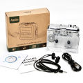 TON010 Cassette Player Portable Tape Recorder To Mp3 Full Transparent Shell USB Cassette Capture To MP3 Format Tape Music Player. 