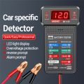 Smart Car Battery Tester, Suitable for Home Self-Checking/Repair Shops, One-Click Diagnosis of Life Span and Capacity, Quick Fault Identification, Intuitive Data Display, Compatible with Multiple Car Models, a Tester That Can Be Used in 10 Different Sc.... 