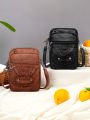 PU Soft Leather Shoulder Bag Large Capacity Casual and Lightweight Shoulder Crossbody Bag for Women. 