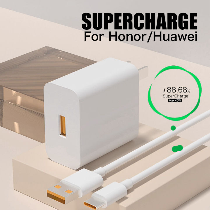 Caricabatterie Veloce 100W GaN Per HONOR 200 Pro Magic6 Lite - Alimentatore Con Cavo USB C 6A 1m - Compatibile Con HONOR E Huawei SuperCharge